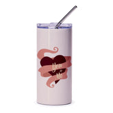 You and Me Heart Tumbler, Romantic Gift, Anniversary Present, Cute Tumbler, Valentine's Day, Relationship Tumbler, Love You Tumbler - Tawshia